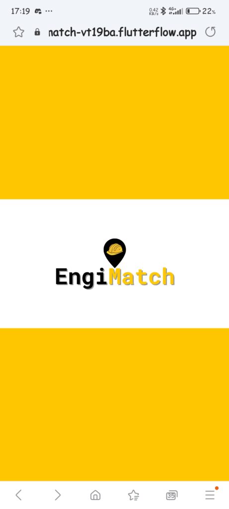 engiMatch splash screen